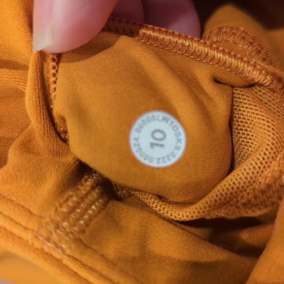Lululemon Align Onesie 8" Autumn Orange - Picture 9 of 9